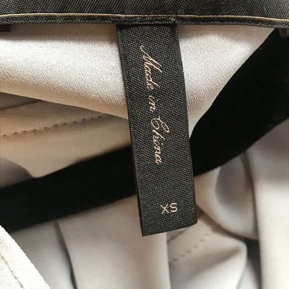 Excellent Condition Bcbg MAXAZRIA Mini Baby Blue DRESS XS Ruffle Drop Waist - Picture 8 of 9